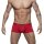 ADF93 Bottomless Fetish Boxer Red XL