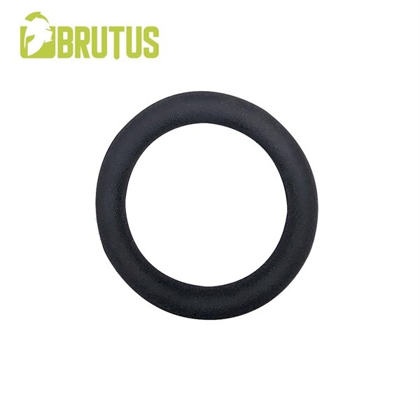 Stretchy Silicone Donut Cockring Small Ø 45mm Black