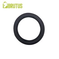 Stretchy Silicone Donut Cockring Large Ø 55mm Black