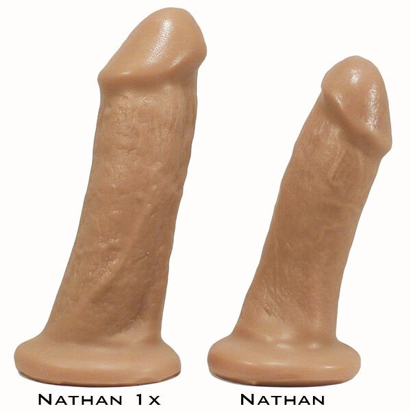 SquarePeg Toys Nathan Harness Chestnut Actual Size + FlushCup