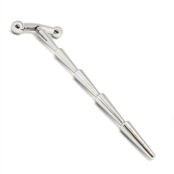 Black Label Stainless Steel Urethral Sound Smooth Cum Rattle