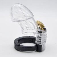 BRUTUS Alpha Cage - Chastity Cage - Clear