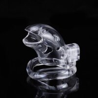 BRUTUS Shark Cage - Chastity Cage - Clear