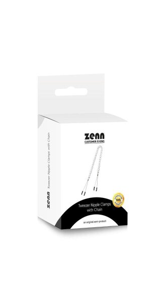 Zenn -Tweezer Nipple Clamps with Chain