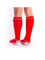BRUTUS GAS MASK Party Socks w. Pockets Red/White