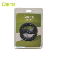 Brutus Yin-Yang - Silicone Cock and Ball Duo Ring