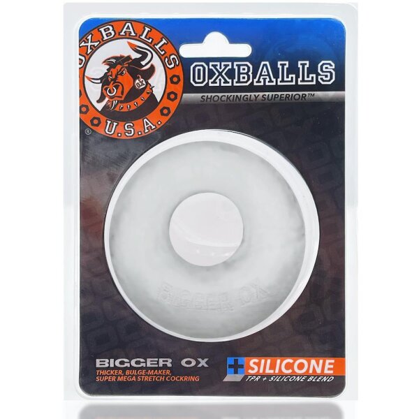 Oxballs Bigger Ox Cockring - Clear Ice