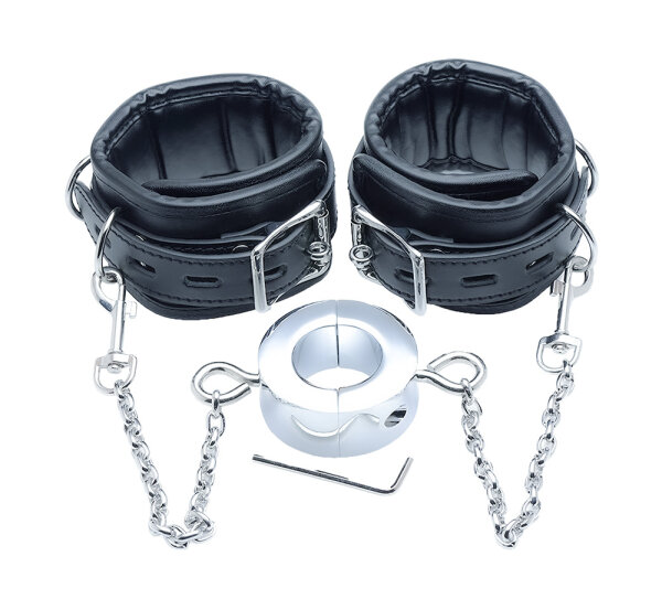 Stainless Steel Ballstretcher w Ankle Restraints