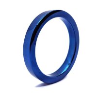 Stainless Steel BlueBoy 8mm Flat Body Cock Ring