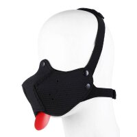 Rude Rider Puppy Face Mask Neoprene Black