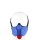 Rude Rider Puppy Face Mask Neoprene Blue