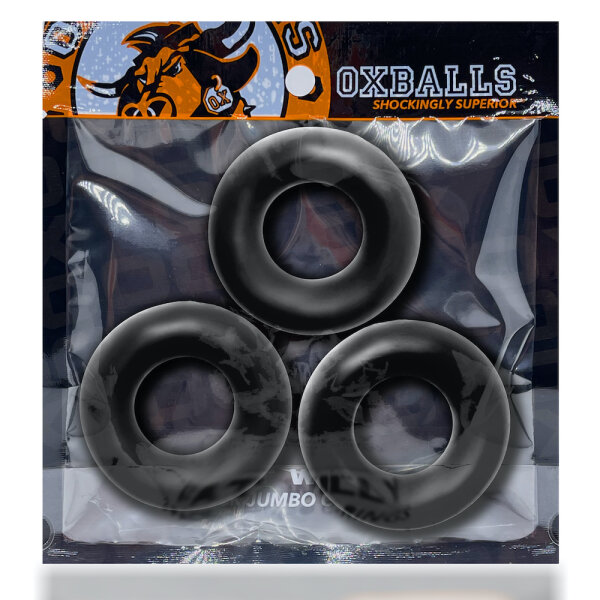 Oxballs Fat Willy Cockring 3-Pack