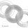 Hünkyjunk Cockring 3-Pack - White Ice + Clear
