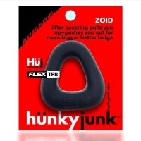 H&uuml;nkyjunk ZOID Trapezoid Cockring Tar Ice