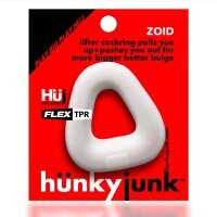H&uuml;nkyjunk ZOID Trapezoid Cockring White Ice