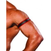 Colt Leather Bicep Strap - Red