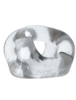 Oxballs TRI-SPORT XL 3-Ring Cocksling Clear