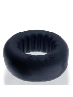 Oxballs AXIS Ribbed Cockring Black Ice