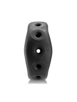 Oxballs Air Airflow Vented Cock Ring - Black Ice