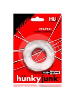 H&uuml;nkyjunk FRACTAL Cockring Clear Ice