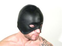 R&Co Leather Lace Up Executioners Hood