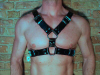 R&Co Y-Harness in Belt Leather Black