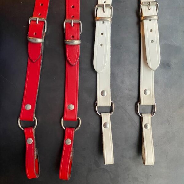 R&Co Leather Braces Coloured