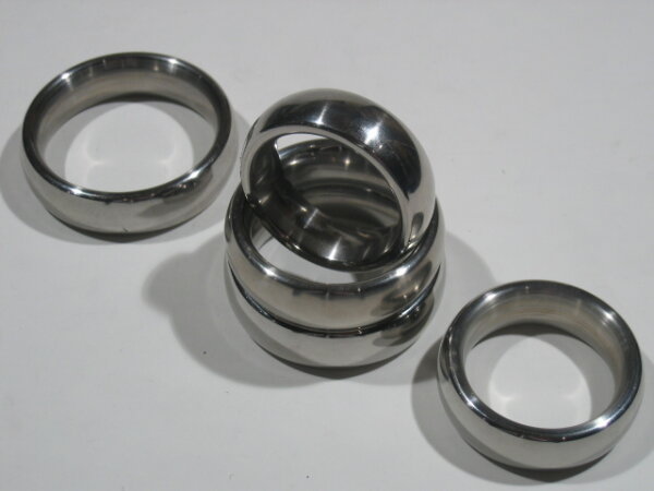 Stainless Steel Donut Cock Ring 18 mm High