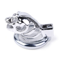 BRUTUS Goth Cage - Metal Chastity Cage