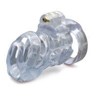 BRUTUS Cyborg Chastity Cage - Clear