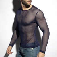 ES Collection TS304 Mesh-Long SleevesT-Shirt Navy