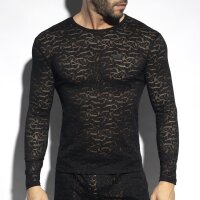 ES Collection TS322 Spider Long Sleeves T-Shirt Black