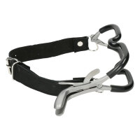 BRUTUS Leather Strap-On Jennings Clamps