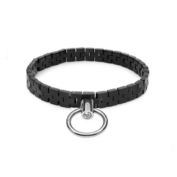 Watch Link Collar Black