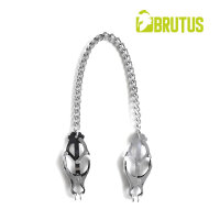 BRUTUS JAPANESE CLOVER Nipple Clamps Silver