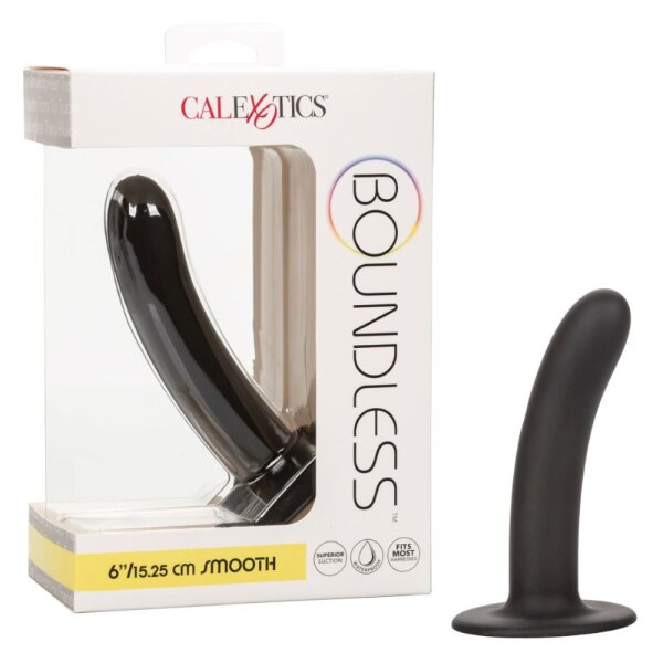 Boundless 6 inch/15,25 cm Smooth Strap-On Plug