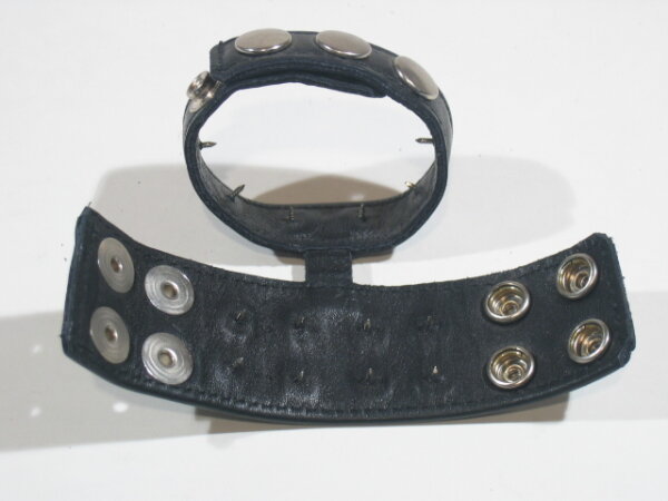 R&Co Double Cockstrap with Ball Stretcher and Pin Pricks