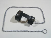 R&Co Cockharness With Chain with Dull Pins