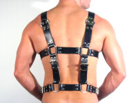 R&amp;Co Full Body Slave Bondage Harness With D-Rings L
