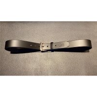 R&Co Leather Belt 4 cm Black W 085