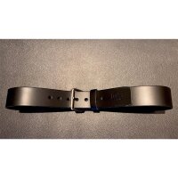 R&amp;Co Leather Belt 5 cm Black W 100