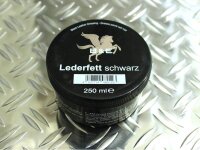 B&E Lederfett Schwarz 250 ml