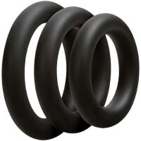 OptiMALE 3 C-Ring Set Thick Black