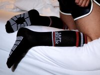 Capt. Berlin Sport Socks + Text White