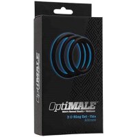 OptiMALE 3 C-Ring Set Thin Black