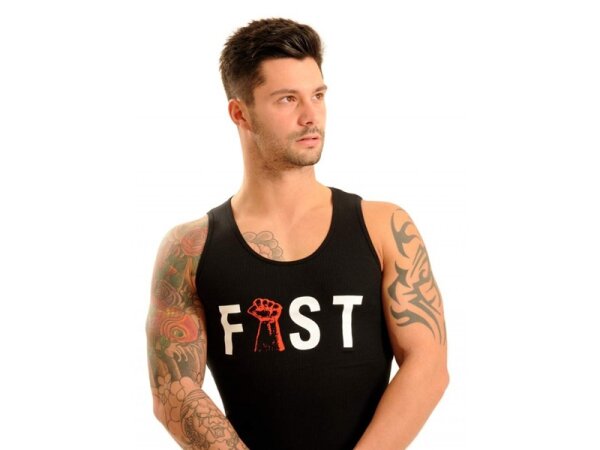 Fist Tank Top Black