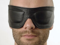 R&Co Leather Blindfold Padded