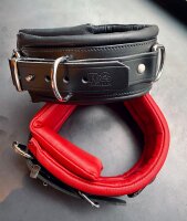 R&amp;Co Lockable Collar padded red