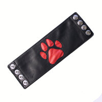 R&Co Wrist Wallet + Paw Red