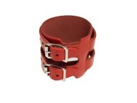 R&amp;Co Buckled Wristband Red
